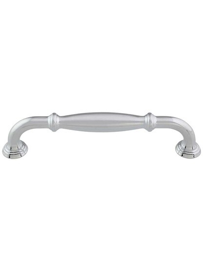 Tiffany Cabinet Pull - 5 inch Center-to-Center in Polished Chrome.
